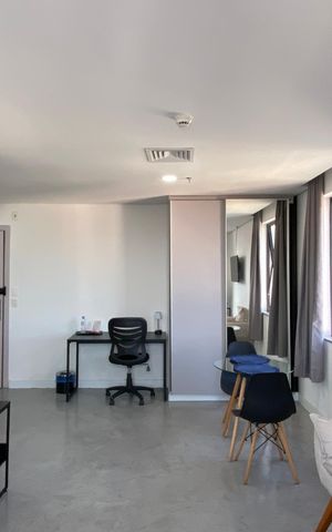 Studio para alugar com 33m², 1 quarto e 1 vaga Studio para alugar com 33m², 1 quarto e 1 vagaSala - Quarto