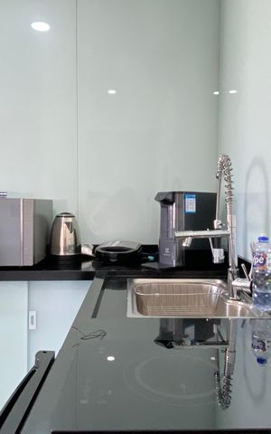 Studio para alugar com 33m², 1 quarto e 1 vaga Studio para alugar com 33m², 1 quarto e 1 vagaCozinha