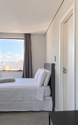 Studio para alugar com 33m², 1 quarto e 1 vaga Studio para alugar com 33m², 1 quarto e 1 vagaSala - Quarto