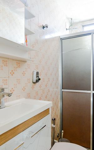Apartamento para alugar com 58m², 2 quartos e 1 vagaBanheiro