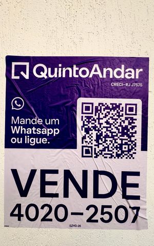 Apartamento à venda com 40m², 1 quarto e sem vaga Apartamento à venda com 40m², 1 quarto e sem vagaPlaca