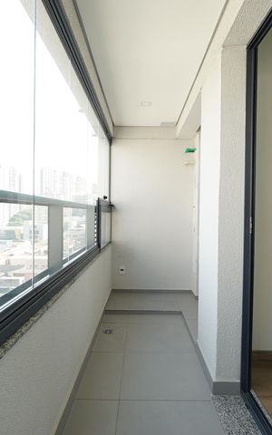 Apartamento para alugar com 40m², 1 quarto e sem vagaVaranda
