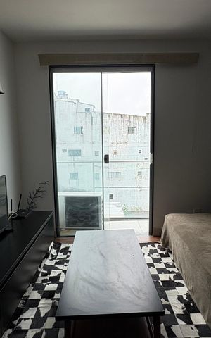 Apartamento para alugar com 32m², 1 quarto e sem vaga