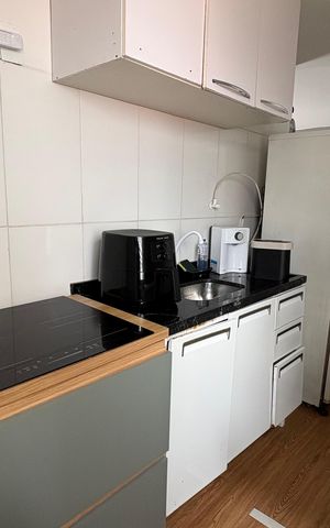 Apartamento para alugar com 32m², 1 quarto e sem vaga