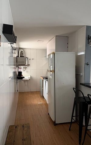 Apartamento para alugar com 32m², 1 quarto e sem vaga