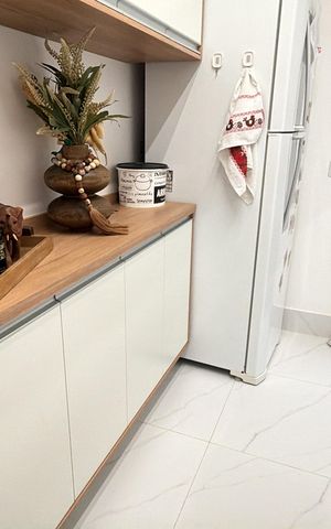 Apartamento à venda com 82m², 2 quartos e sem vagaCozinha