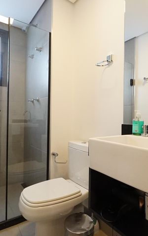 Studio para alugar com 25m², 1 quarto e sem vagaBanheiro