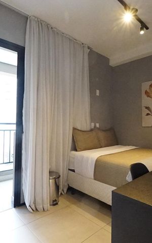 Studio para alugar com 25m², 1 quarto e sem vagaStudio