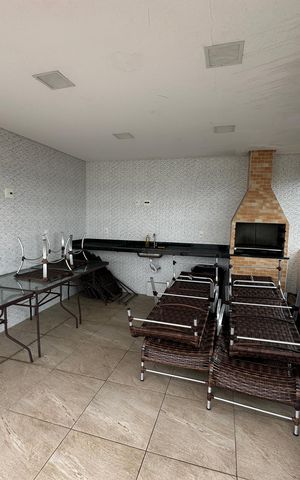 Apartamento para alugar com 105m², 2 quartos e 2 vagas Apartamento para alugar com 105m², 2 quartos e 2 vagasChurrasqueira