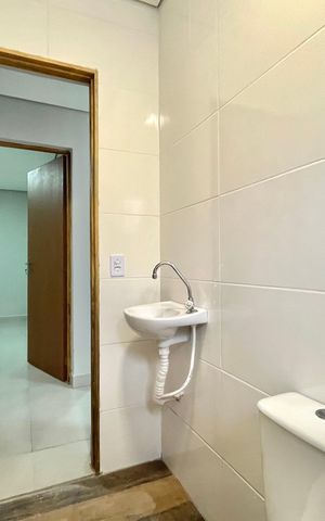 Casa para alugar com 70m², 2 quartos e 1 vaga Casa para alugar com 70m², 2 quartos e 1 vagaBanheiro