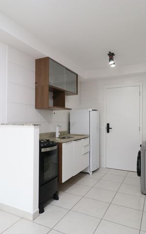 Apartamento para alugar com 31m², 1 quarto e sem vagaSala/Cozinha/Área de serviço 