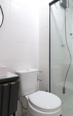 Apartamento para alugar com 31m², 1 quarto e sem vagaBanheiro 
