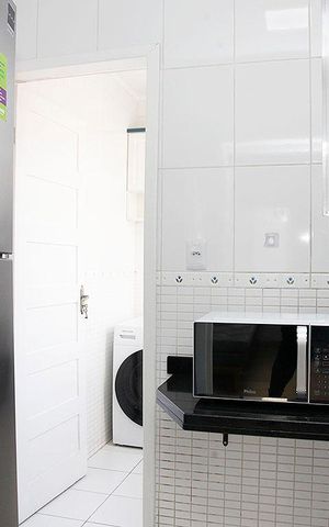 Studio para alugar com 48m², 1 quarto e sem vagaCozinha + Área de Serviço 