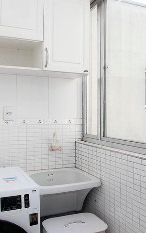Studio para alugar com 48m², 1 quarto e sem vagaCozinha + Área de Serviço 