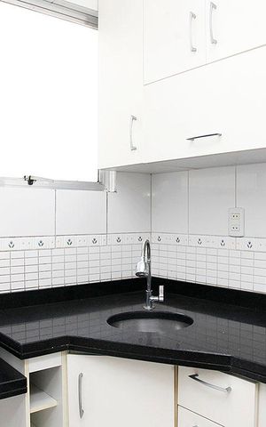 Studio para alugar com 48m², 1 quarto e sem vagaCozinha + Área de Serviço 
