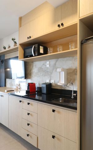 Studio à venda com 28m², 1 quarto e sem vagaStudio