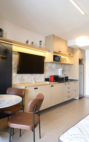 Studio à venda com 28m², 1 quarto e sem vagaStudio