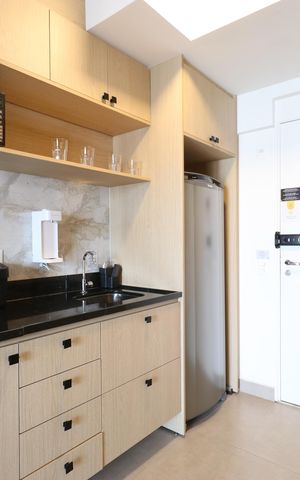 Studio à venda com 28m², 1 quarto e sem vagaStudio