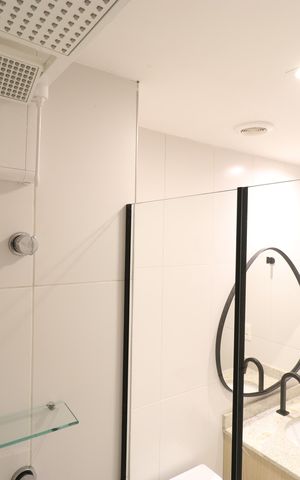 Studio à venda com 28m², 1 quarto e sem vagaBanheiro 
