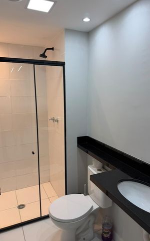 Apartamento para alugar com 49m², 2 quartos e sem vaga Apartamento para alugar com 49m², 2 quartos e sem vagaBanheiro