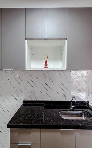 Apartamento para alugar com 83m², 2 quartos e 1 vagaCozinha