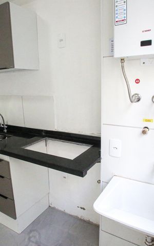 Apartamento para alugar com 37m², 2 quartos e sem vagaÁrea de Serviço