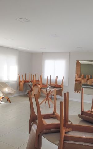 Apartamento para alugar com 37m², 2 quartos e sem vagaÁrea comum - Salão de festas