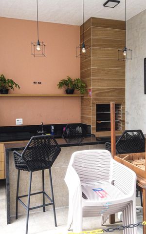 Apartamento para alugar com 37m², 2 quartos e sem vagaÁrea comum - Churrasqueira