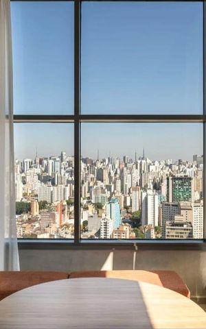 Studio para alugar com 25m², 1 quarto e sem vaga Studio para alugar com 25m², 1 quarto e sem vagaSalão de Festas