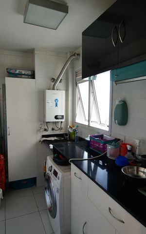 Apartamento à venda com 126m², 3 quartos e 2 vagasÁrea de Serviço