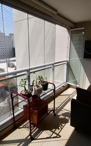 Apartamento à venda com 126m², 3 quartos e 2 vagasSala - Sacada