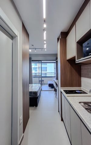 Studio para alugar com 26m², 1 quarto e sem vaga Studio para alugar com 26m², 1 quarto e sem vagaStudio