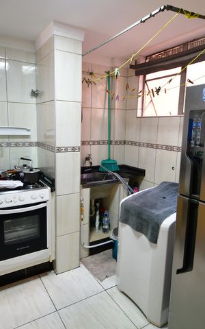 Apartamento à venda com 43m², 1 quarto e sem vagaCozinha