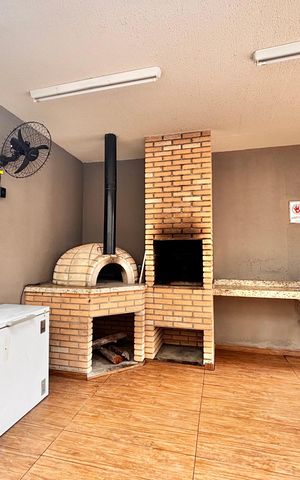 Apartamento à venda com 49m², 2 quartos e 1 vaga Apartamento à venda com 49m², 2 quartos e 1 vagaÁrea comum - Churrasqueira