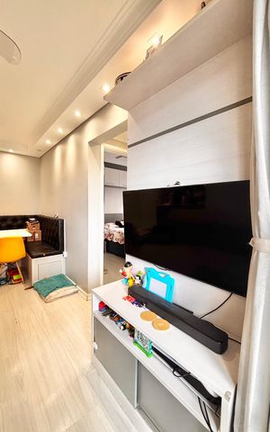 Apartamento à venda com 49m², 2 quartos e 1 vaga Apartamento à venda com 49m², 2 quartos e 1 vagaSala
