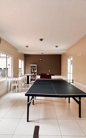 Apartamento à venda com 49m², 2 quartos e 1 vaga Apartamento à venda com 49m², 2 quartos e 1 vagaSalão de jogos