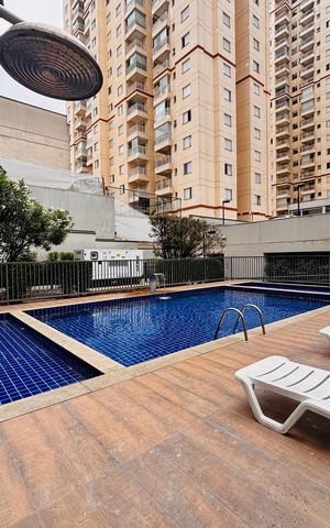 Apartamento à venda com 49m², 2 quartos e 1 vaga Apartamento à venda com 49m², 2 quartos e 1 vagaÁrea comum - Piscina
