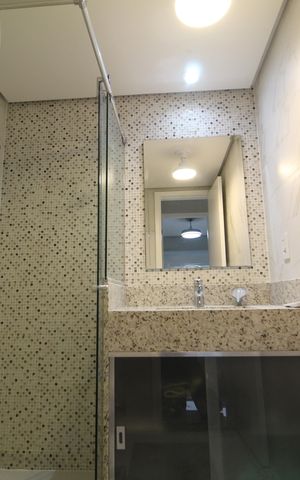 Apartamento à venda com 141m², 3 quartos e 2 vagasBanheiro Social