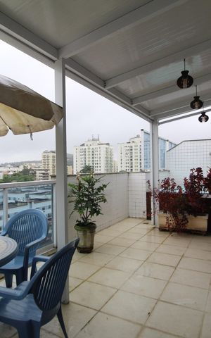 Apartamento à venda com 141m², 3 quartos e 2 vagasCobertura