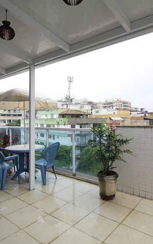Apartamento à venda com 141m², 3 quartos e 2 vagasCobertura
