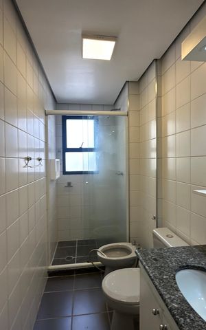 Apartamento para alugar com 84m², 3 quartos e 2 vagas Apartamento para alugar com 84m², 3 quartos e 2 vagasBanheiro da Suíte
