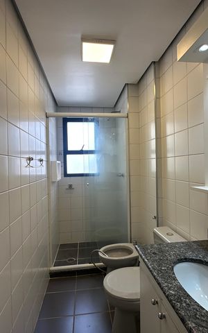 Apartamento para alugar com 84m², 3 quartos e 2 vagas Apartamento para alugar com 84m², 3 quartos e 2 vagasBanheiro da Suíte