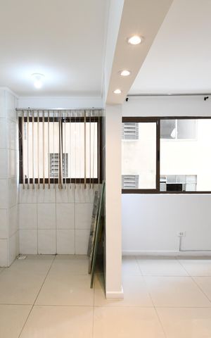 Studio à venda com 47m², 1 quarto e sem vagaSala/Cozinha