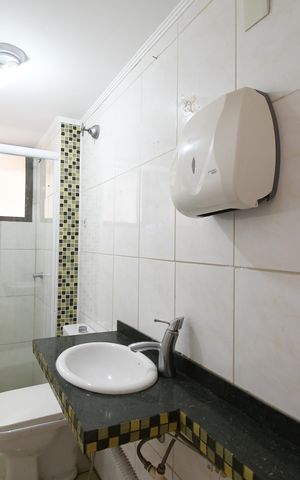 Studio à venda com 47m², 1 quarto e sem vagaBanheiro