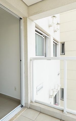 Apartamento à venda com 46m², 2 quartos e 1 vagaVaranda