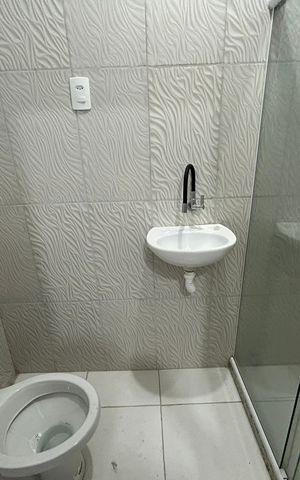 Casa para alugar com 35m², 1 quarto e sem vagaBanheiro