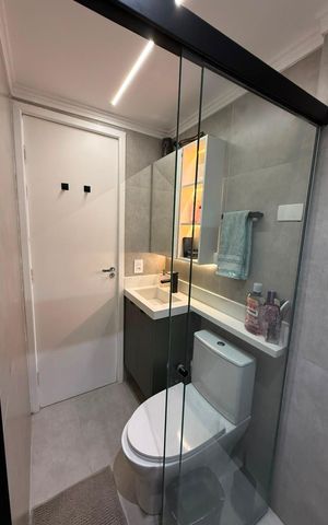 Apartamento para alugar com 43m², 2 quartos e 1 vagaBanheiro