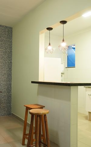 Casa para alugar com 90m², 2 quartos e 1 vagaSala e Cozinha