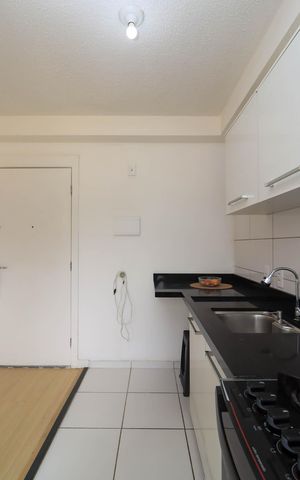 Apartamento à venda com 40m², 2 quartos e sem vaga Apartamento à venda com 40m², 2 quartos e sem vagaÁrea de serviço