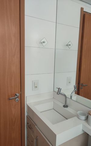 Apartamento para alugar com 42m², 2 quartos e 1 vaga Apartamento para alugar com 42m², 2 quartos e 1 vagaBanheiro
